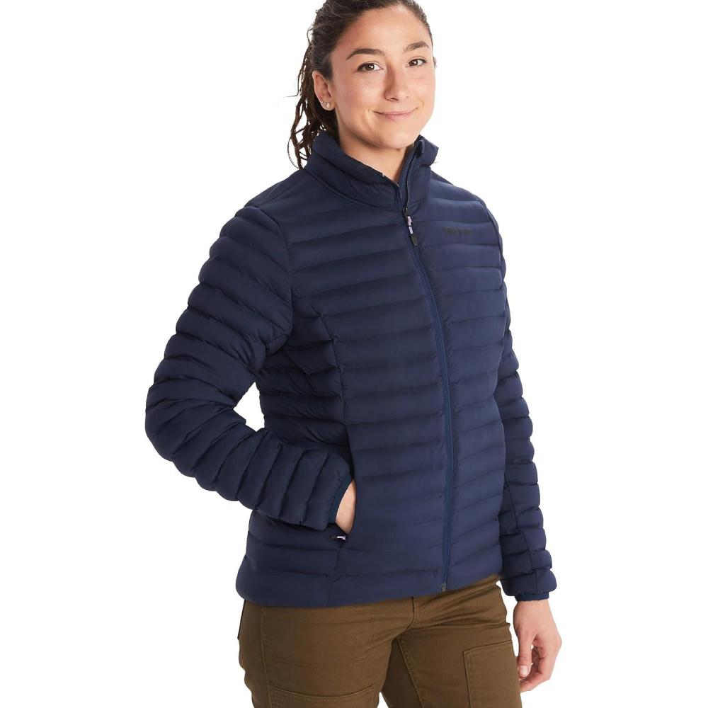 imageMARMOT Womens Echo Featherless Jacket Lightweight DownAlternative Insulated JacketArctic Navy