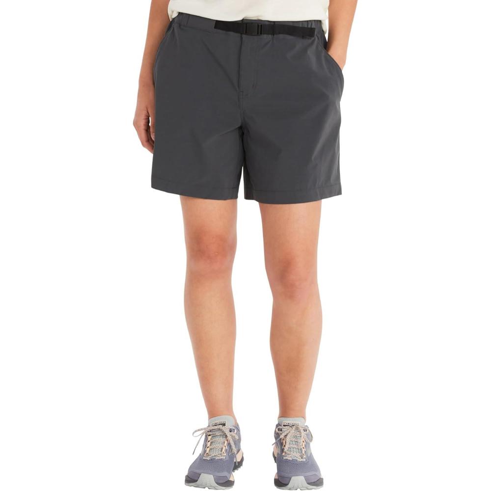 imageMARMOT Womens Kodachrome 7quot Shorts Lightweight Breathable WaterRepellant QuickDrying Stretch with UPF ProtectionDark Steel