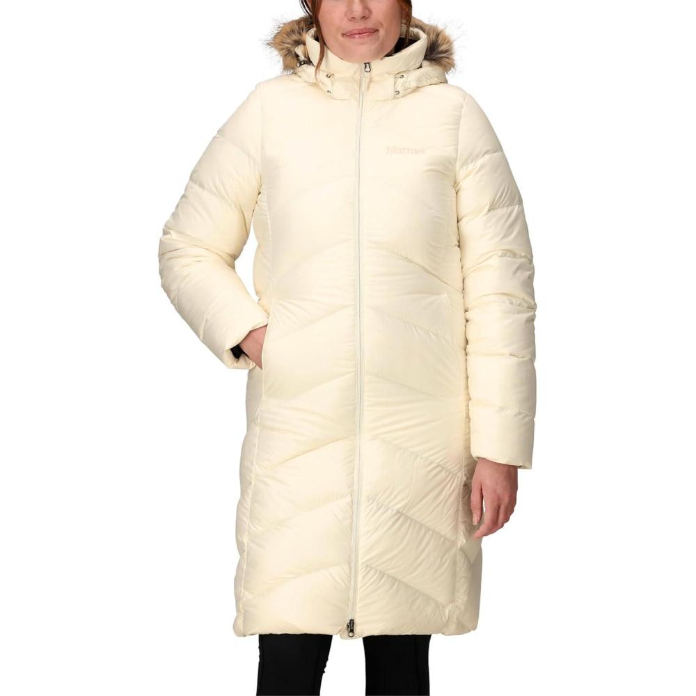 imageMARMOT Womens Montreaux Full Length Down Puffer CoatPapyrus