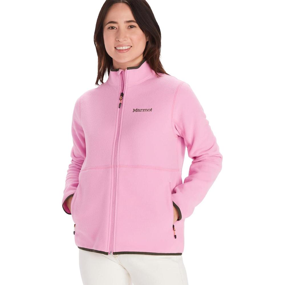 imageMARMOT Womens Rocklin Full Zip Fleece JacketWild Orchid
