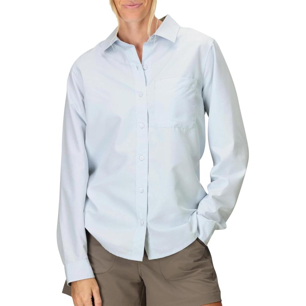 imageMARMOT Womens Womens Airexchange UPF 40 Long Sleeve ShirtVapor