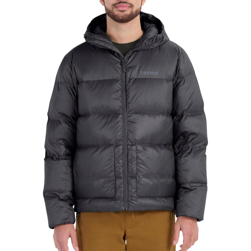 imageMARMOT mens Guides Down Hoody JacketBlackBlack Latest Collection