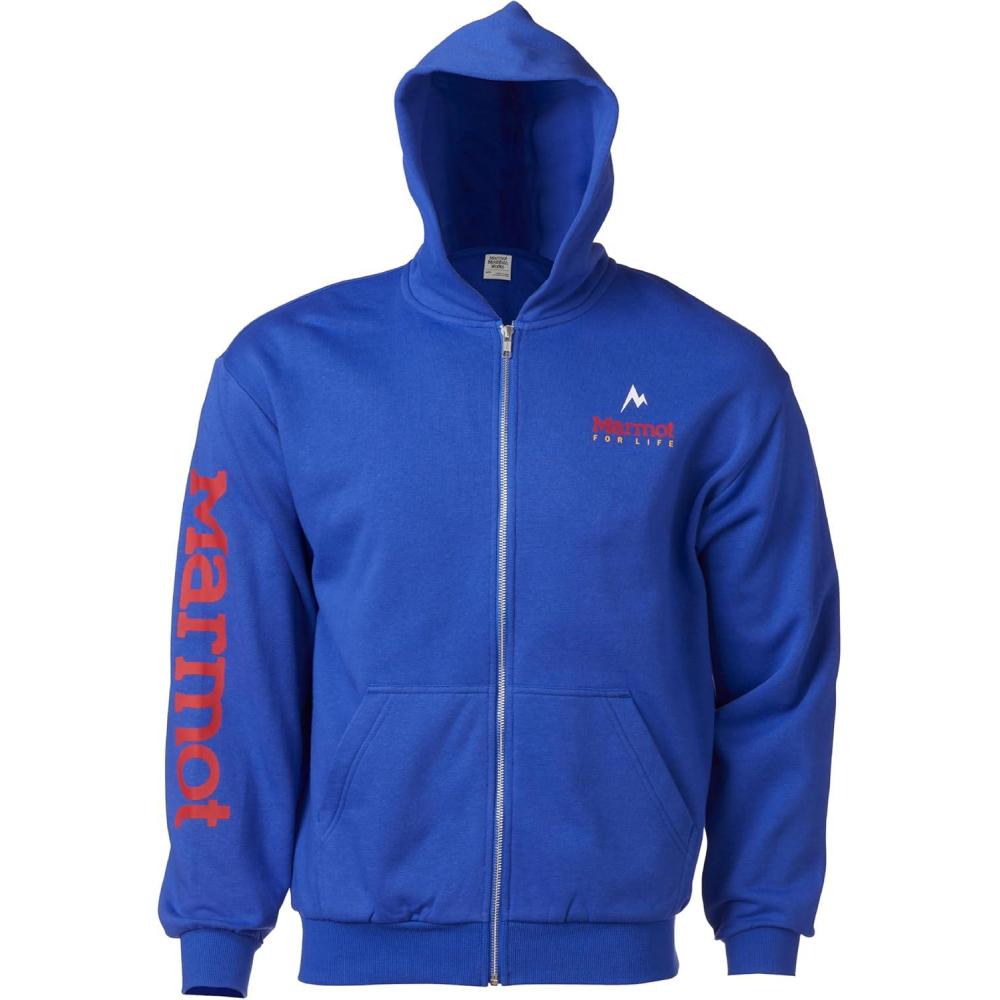 imageMARMOT mens Marmot for Life Full Zip HoodyTrail Blue