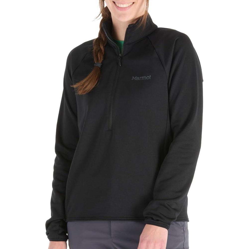 imageMARMOT womens Leconte Fleece 12 ZipBlack