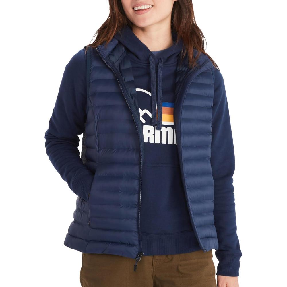 imageMARMOT womens Womens Echo Featherless VestInsulated VestArctic Navy