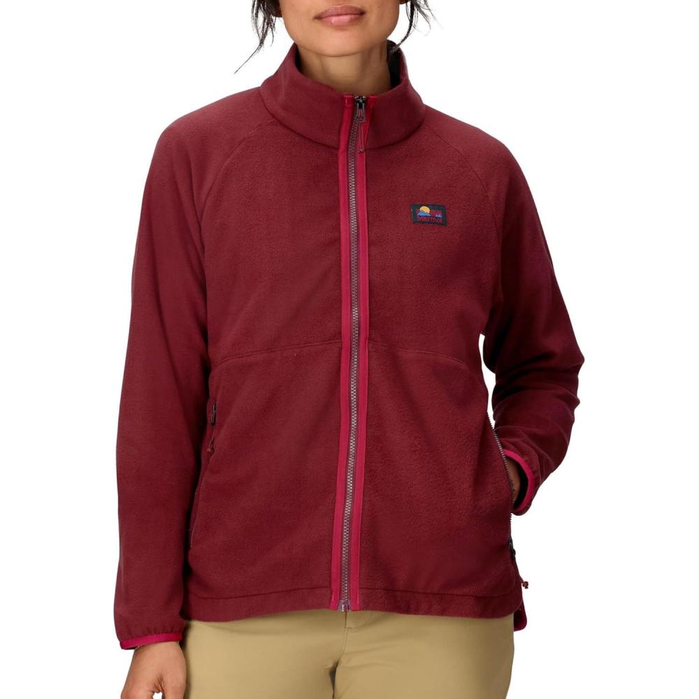 imageMARMOT womens Womens Upward Fleece Jacket MidlayerAcai Berry