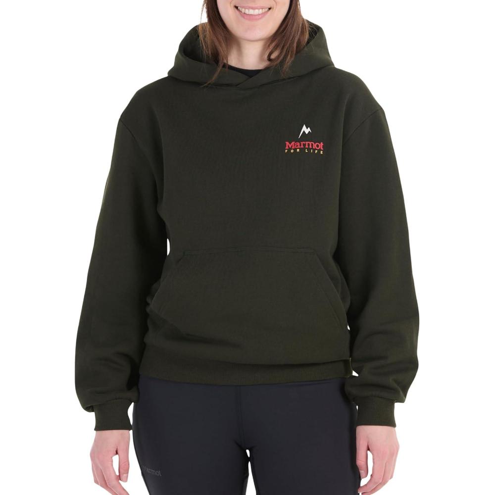 imageMARMOT womens Womens for Life HoodyRosin Green