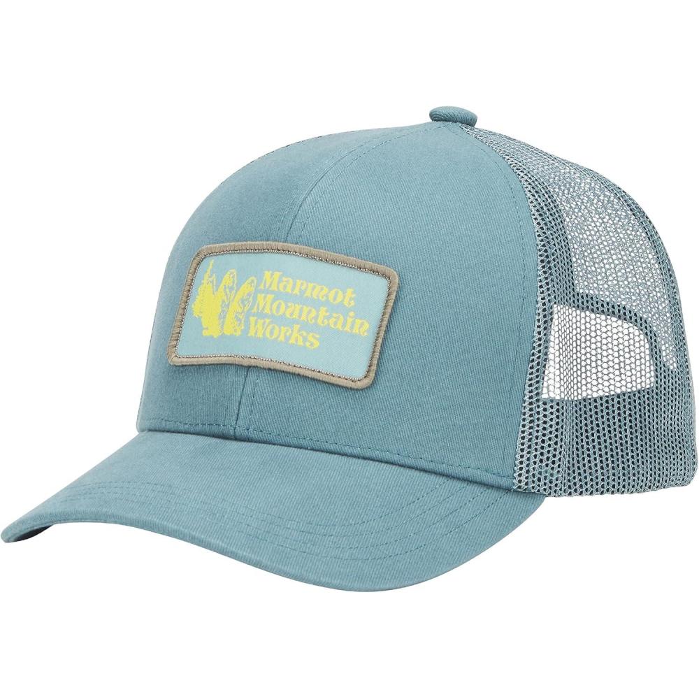 imageMarmot UnisexAdult Retro Trucker HatBlue Agave