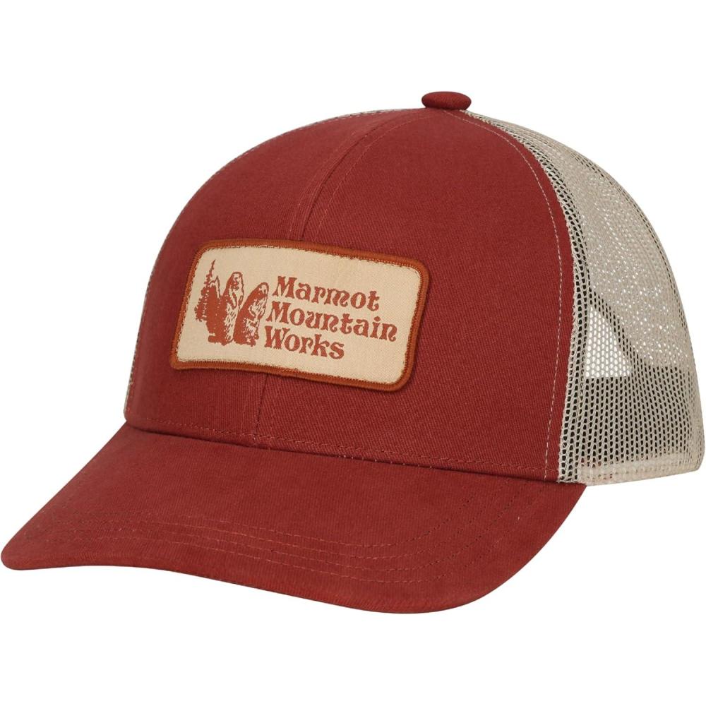imageMarmot UnisexAdult Retro Trucker HatPecan