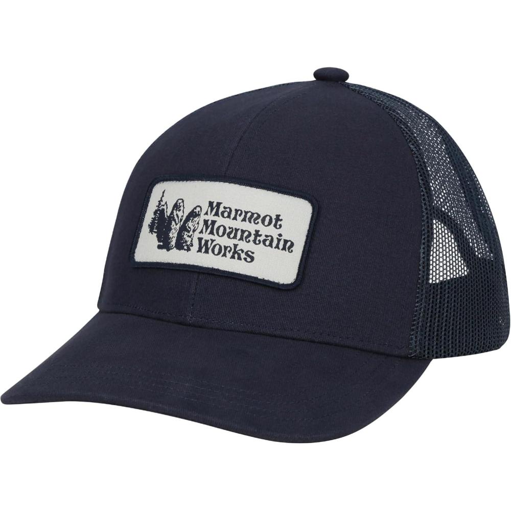 imageMarmot UnisexAdult Retro Trucker HatThunderhead