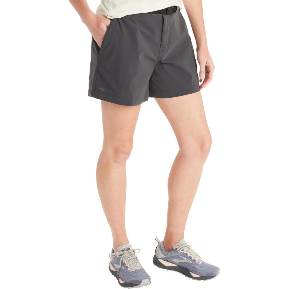 imageMarmot Womens Kodachrome 5quot Shorts  Lightweight Breathable WaterRepellant QuickDrying Stretch with UPF ProtectionDark Steel