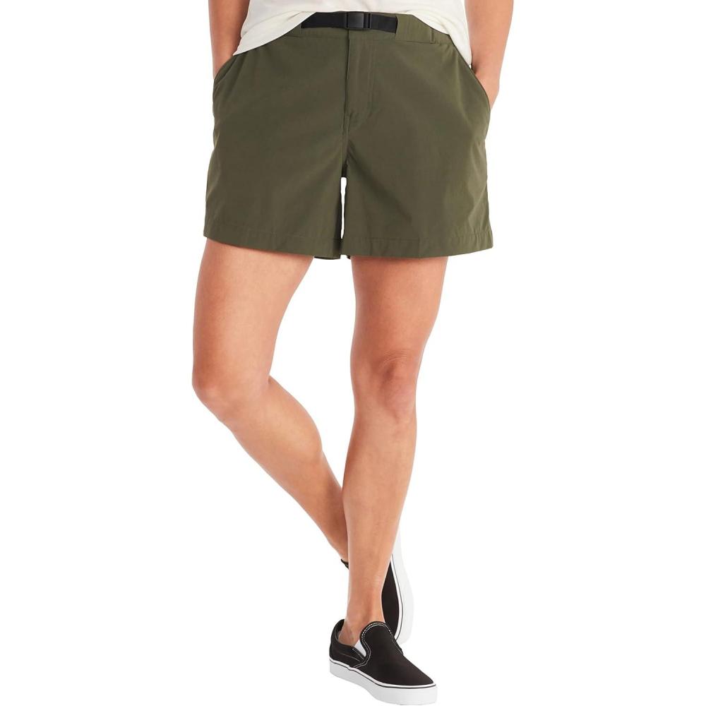 imageMarmot Womens Kodachrome 5quot Shorts Lightweight Breathable WaterRepellant QuickDrying Stretch with UPF ProtectionNori
