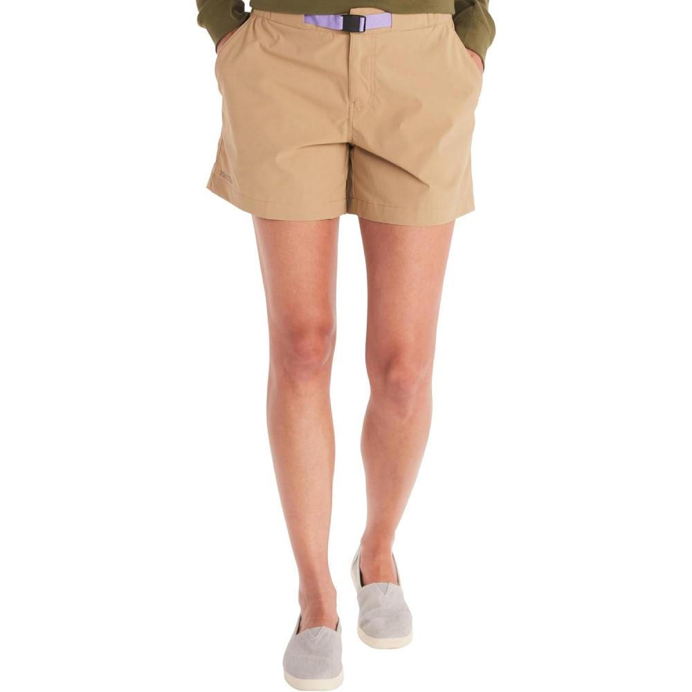 imageMarmot Womens Kodachrome 5quot Shorts Lightweight Breathable WaterRepellant QuickDrying Stretch with UPF ProtectionShetland