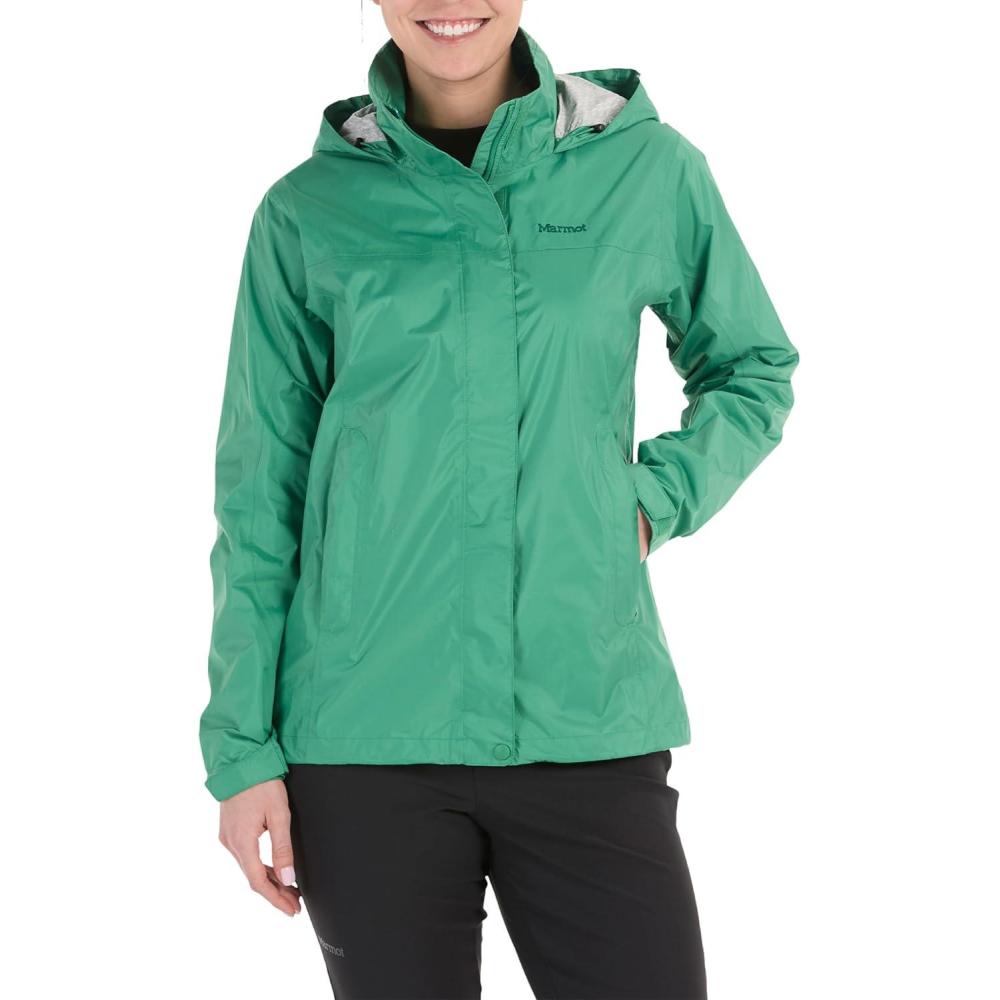 imageMarmot womens Womens Precip Eco Waterproof Rain JacketClover Latest Collection