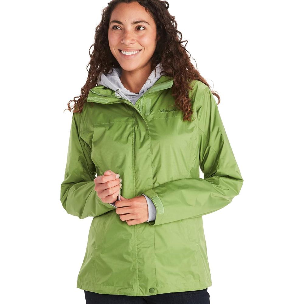 imageMarmot womens Womens Precip Eco Waterproof Rain JacketForest Green