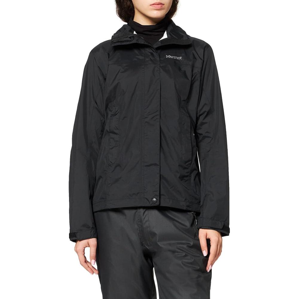 imageMarmot womens Womens Precip Eco Waterproof Rain JacketLight Black
