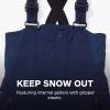 MARMOT Kid’s Rosco Bib – Snow Pants for Kids, Winter Pants for Skiing, Snowboarding, School, and Winter Play(Arctic Navy)
