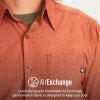 MARMOT Men’s Aerobora Short Sleeve Button-Down Shirt – Lightweight, Packable, Quick-Drying UPF Protection(Picante)