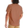 MARMOT Men’s Aerobora Short Sleeve Button-Down Shirt – Lightweight, Packable, Quick-Drying UPF Protection(Sunburn)