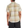 MARMOT Men’s Aerobora Short Sleeve Button-Down Shirt – Lightweight, Packable, Quick-Drying UPF Protection(Vetiver Wayland Plaid)