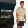 MARMOT Men’s Aerobora Short Sleeve Button-Down Shirt – Lightweight, Packable, Quick-Drying UPF Protection(Vetiver Wayland Plaid)