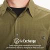MARMOT Men’s Aerobora Short Sleeve Button-Down Shirt – Lightweight, Packable, Quick-Drying UPF Protection(Winter Moss)