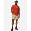 MARMOT Mens Air Exchange UPF 50 Short Sleeve Crew Neck Shirt(Sumac)