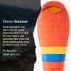 MARMOT Men’s Always Summer 40° Sleeping Bag, 650 Fill Down for Camping & Backpacking(Red Sun/Solar)