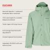 MARMOT Men’s Cascade Durable & Waterproof Rain Jacket(Agate Green)