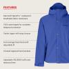 MARMOT Men’s Cascade Durable & Waterproof Rain Jacket(Trail Blue)