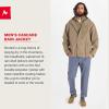 MARMOT Men’s Cascade Durable & Waterproof Rain Jacket(Vetiver)