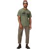 MARMOT Men’s Coastal Short-Sleeve T-Shirt – Screen Printed Graphic on Soft, Breathable, Eco-Friendly Cotton/Poly Blend(Olive Grove)
