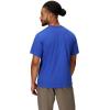 MARMOT Men’s Coastal Short-Sleeve T-Shirt – Screen Printed Graphic on Soft, Breathable, Eco-Friendly Cotton/Poly Blend(Oxide Blue)