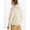 MARMOT Men’s Culebra Peak Hoody – Hooded Midweight Pullover Fleece Sweatshirt with Screen Printed Graphic and Kangaroo Pocket(Sandbar)