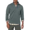 MARMOT Men’s Drop Line 1/2 Zip Fleece Jacket(Steel Onyx 1515)