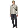 MARMOT Men’s Drop Line Full Zip Sweater Knit Jacket, Birch Bark Heather, Large