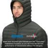 MARMOT Men’s Echo Featherless Hoody – Lightweight Down-Alternative Puffer Jacket with Hood(Rosin Green)