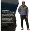 MARMOT Men’s Echo Featherless Hoody – Lightweight Down-Alternative Puffer Jacket with Hood(Steel Onyx)