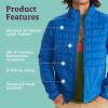 MARMOT Men’s Echo Featherless Hybrid Jacket – Lightweight, Down-Alternative Puffer Layer(Dark Azure)