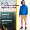 MARMOT Men’s Echo Featherless Hybrid Jacket – Lightweight, Down-Alternative Puffer Layer(Dark Azure)