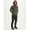 MARMOT Men’s Echo Featherless Hybrid Jacket – Lightweight, Down-Alternative Puffer Layer(Nori)