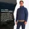 MARMOT Men’s Echo Featherless Jacket – Lightweight Down-Alternative Puffer(Arctic Navy – Latest Collection)