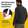 MARMOT Men’s Echo Featherless Jacket – Lightweight Down-Alternative Puffer(Black)