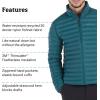 MARMOT Men’s Echo Featherless Jacket – Lightweight Down-Alternative Puffer(Dark Jungle)