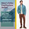 MARMOT Men’s Echo Featherless Jacket – Lightweight Down-Alternative Puffer(Moon River)
