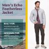 MARMOT Men’s Echo Featherless Jacket – Lightweight Down-Alternative Puffer(Sleet)