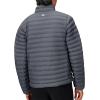 MARMOT Men’s Echo Featherless Jacket – Lightweight Down-Alternative Puffer(Steel Onyx – Latest Collection)