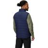 MARMOT Men’s Echo Featherless Vest – Lightweight Down Alternative Puffer Vest, Arctic Navy, Large