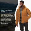 MARMOT Men’s Fordham Down Jacket – Waterproof, Breathable 700-Fill Insulated Puffer Coat(Hazel – Latest Collection)