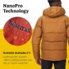 MARMOT Men’s Fordham Down Jacket – Waterproof, Breathable 700-Fill Insulated Puffer Coat(Hazel)